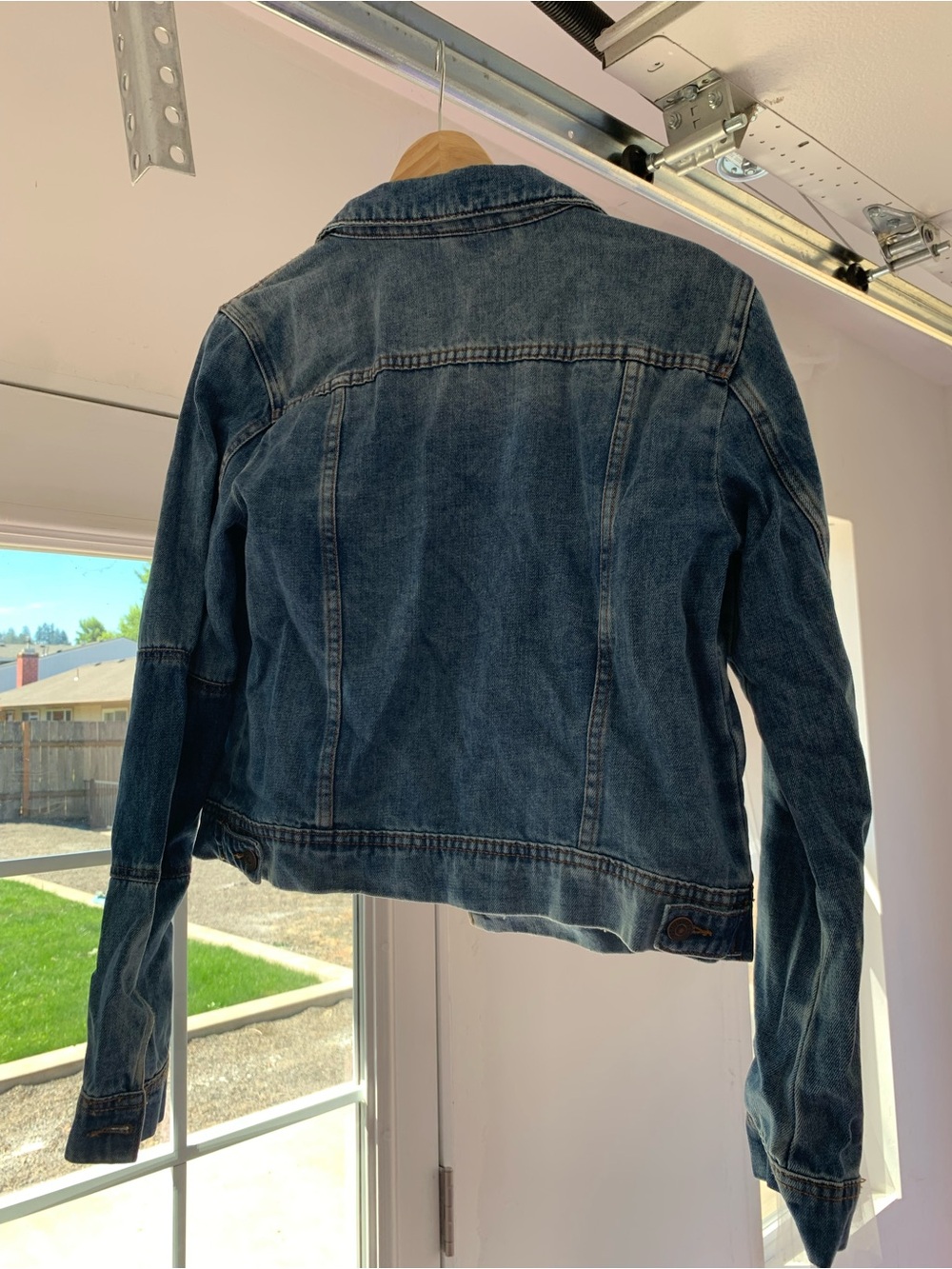 Free People Blue Denim Jacket - Women - Picture 2 of 3